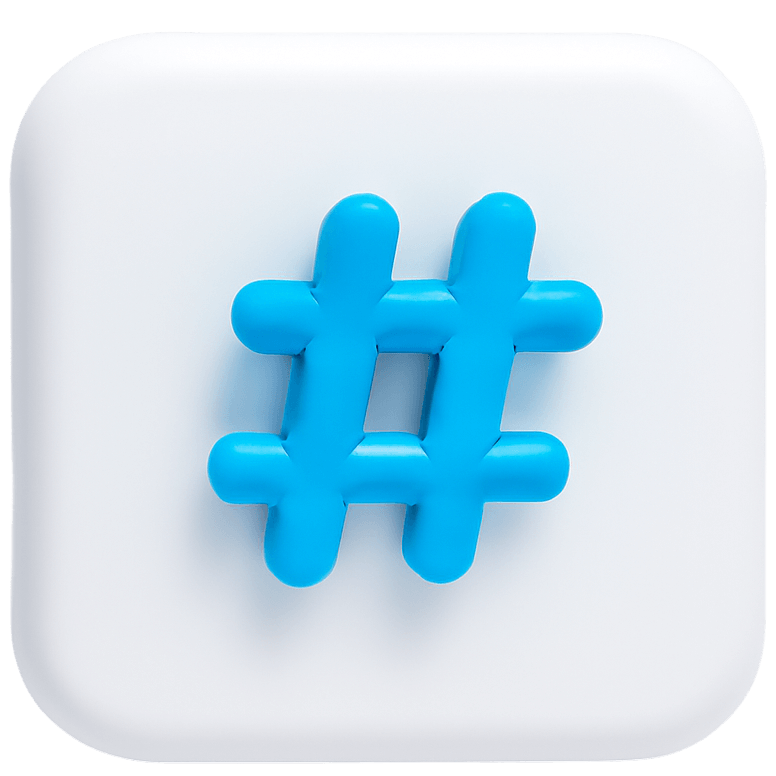 Hashtag suggest